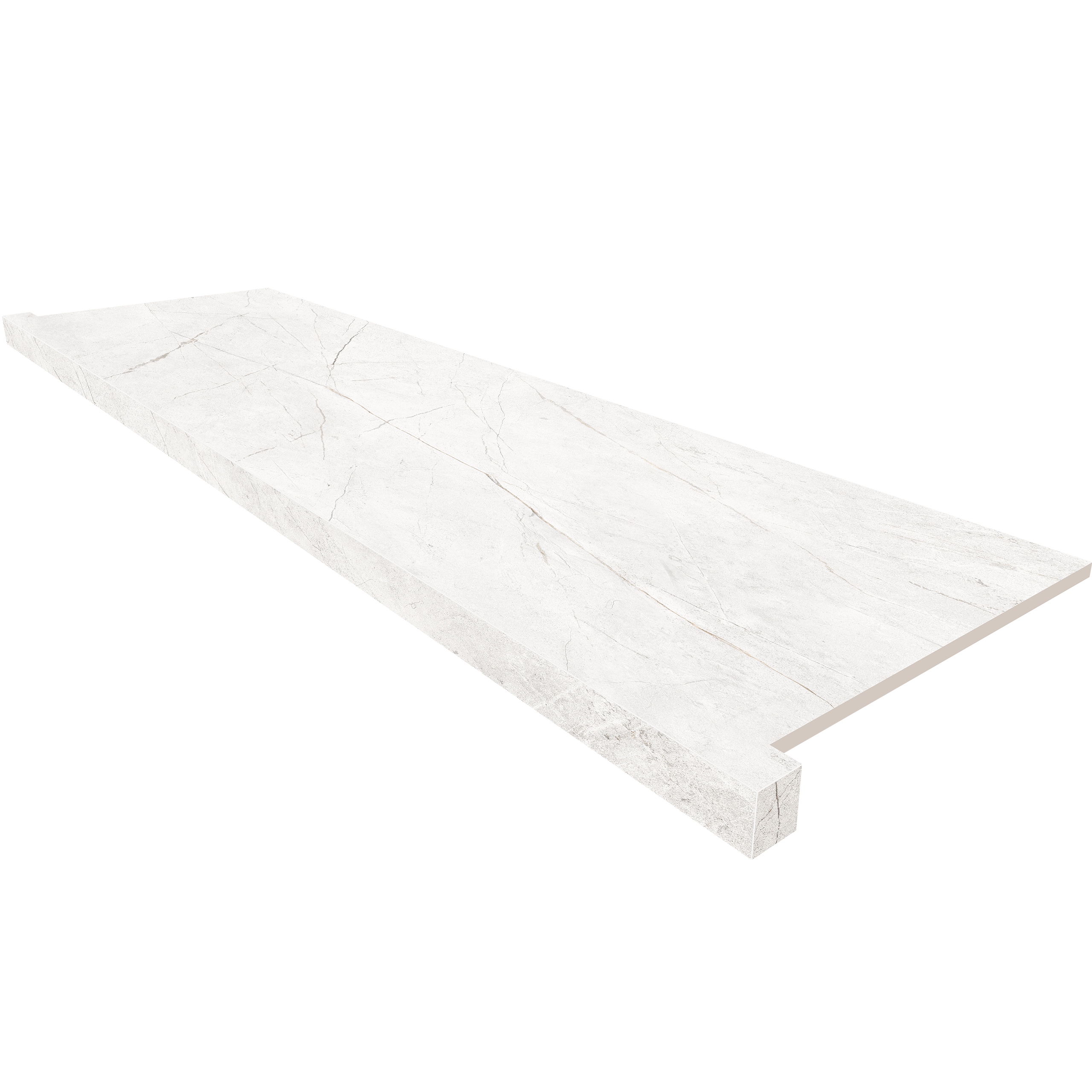 Керамическая плитка Подоконник фронтальный NL00 33х160 непол. с боковыми выступами / коллекция Nolana / производитель ™Estima® / страна 