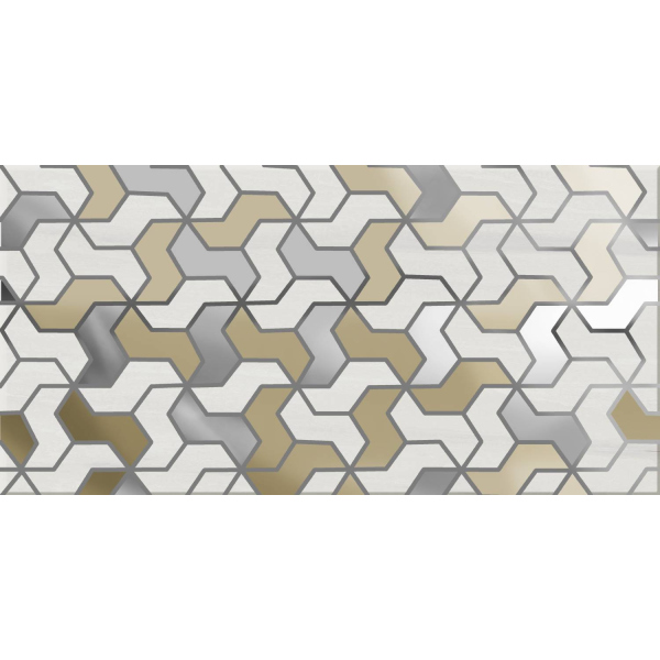 Керамическая плитка Декор Андалусия Геометрия D1 25х50 (8шт) / коллекция АНДАЛУСИЯ AXIMA / производитель AXIMA / страна Россия