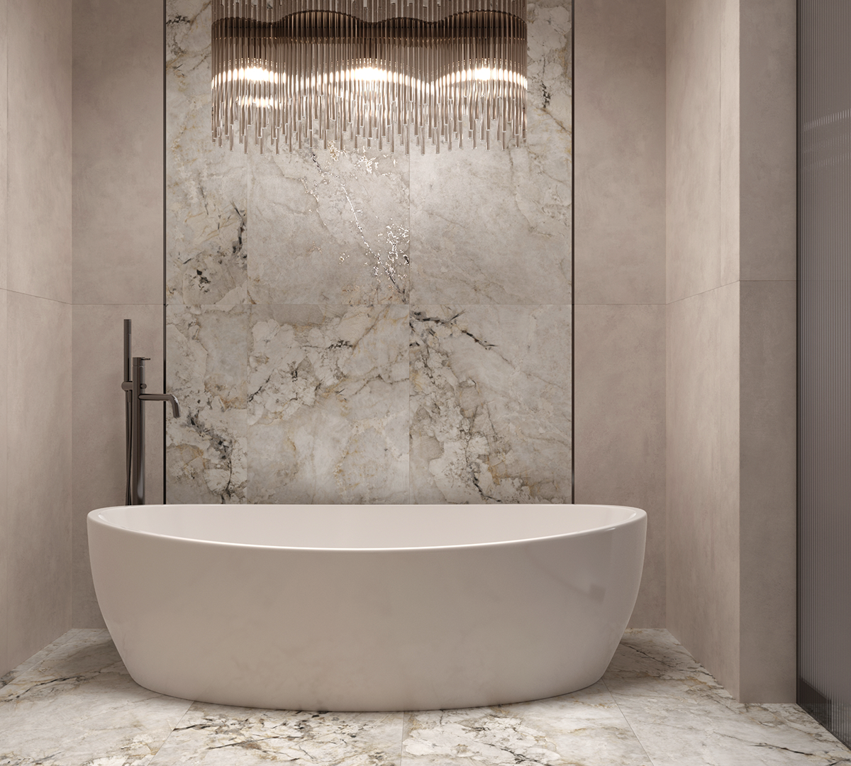 Керамогранит PATAGONIT BEIGE / коллекция arcadiaceramica / производитель Arcadia Ceramica / страна Индия