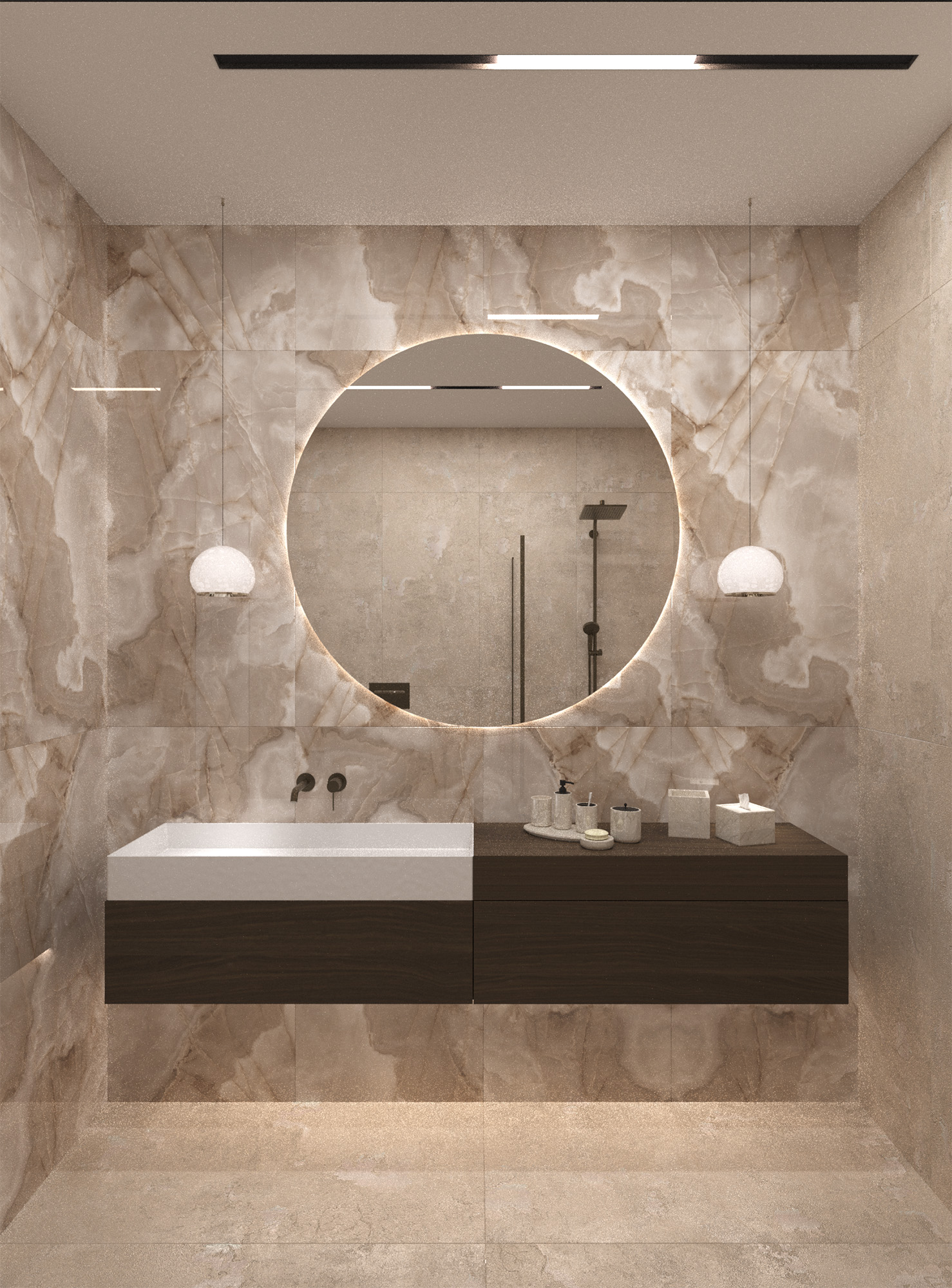 Керамогранит REX ONYX COFFE / коллекция arcadiaceramica / производитель Arcadia Ceramica / страна Индия