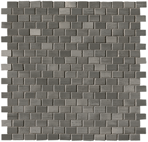 Керамогранит Мозаика BRICKELL GREY BRICK MOS.GLOSS,  8.5мм, 30x30 (fNWQ) / коллекция Brickell / производитель Fap Ceramiche / страна Италия