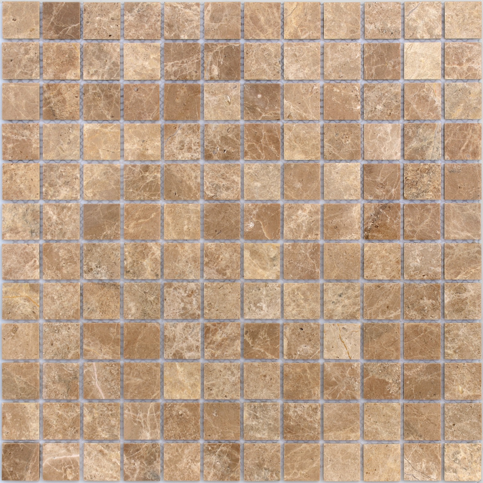 Мозаика Emperador Light POL 23x23x4 / коллекция Pietrine 4 mm / производитель Caramelle  LeeDo / страна Китай