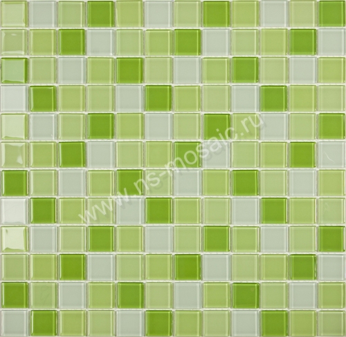 Мозаика S-451 стекло (25*25*4) 318*318 / коллекция CRYSTAL series / производитель NS-Mosaic / страна Китай
