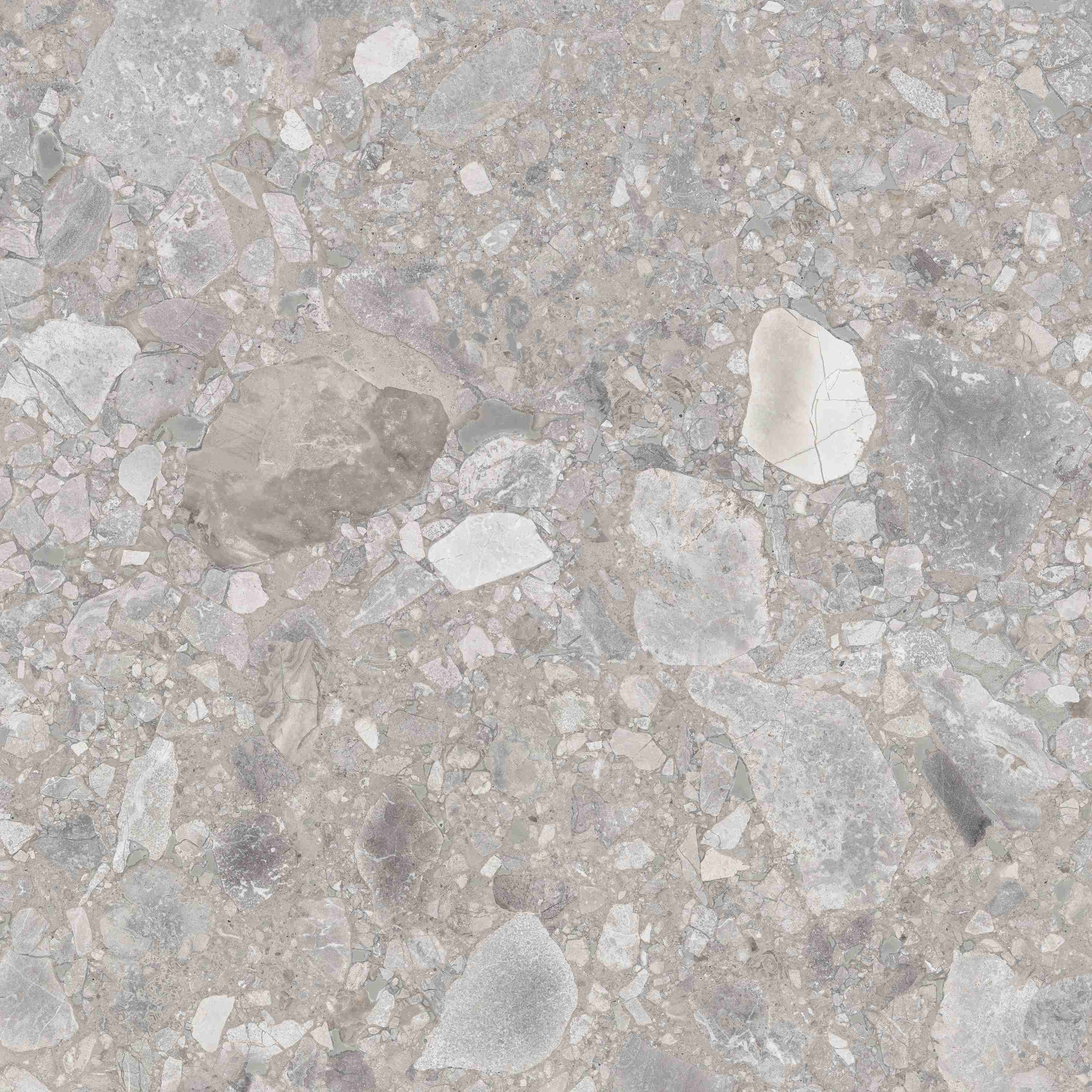 Керамогранит Плитка из керамогранита Creto Rochi 60x60 серый (RH0H54M01) / коллекция Creto / производитель Creto / страна Россия