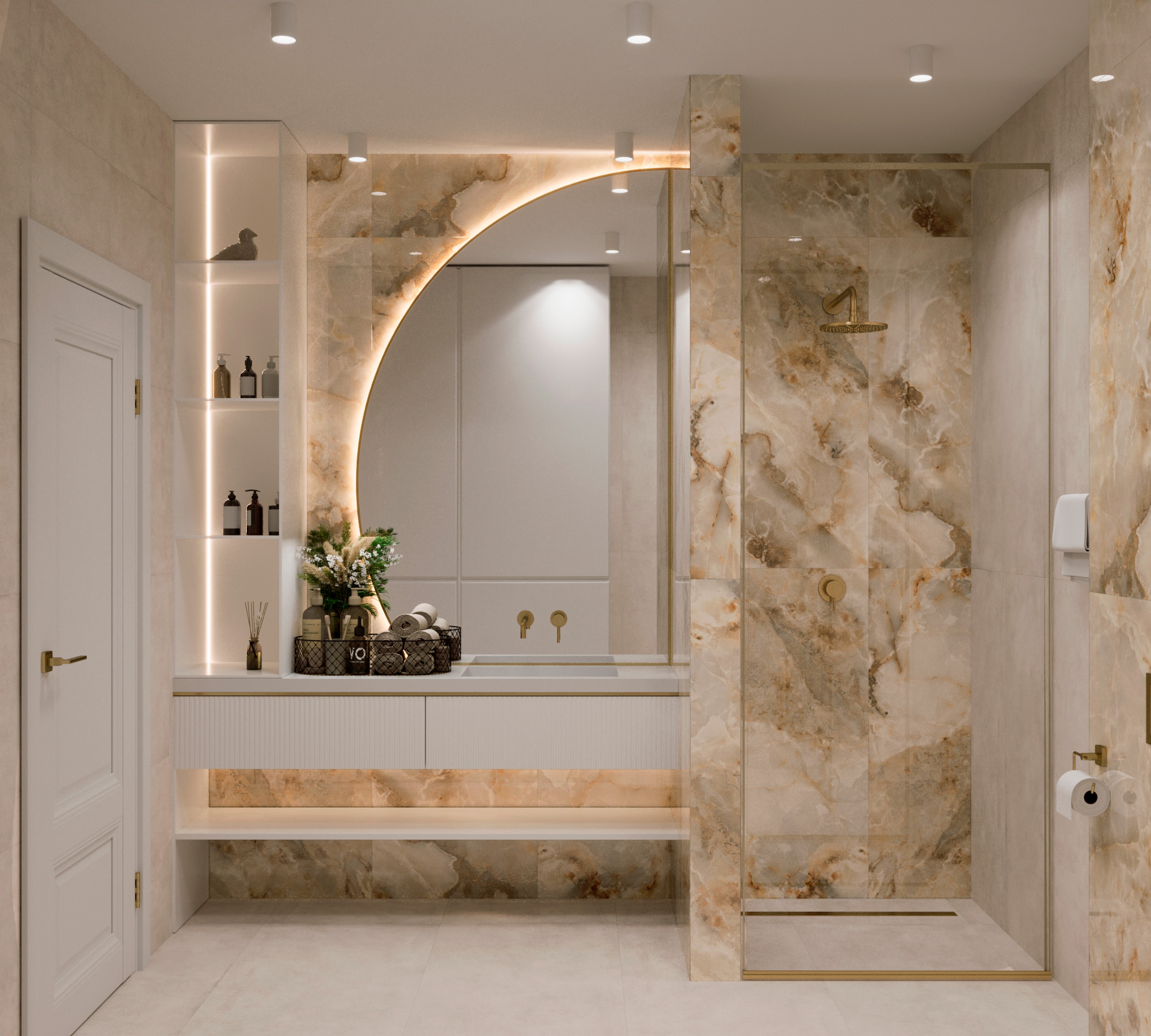 Керамогранит INVISIBLE ONYX / коллекция arcadiaceramica / производитель Arcadia Ceramica / страна Индия