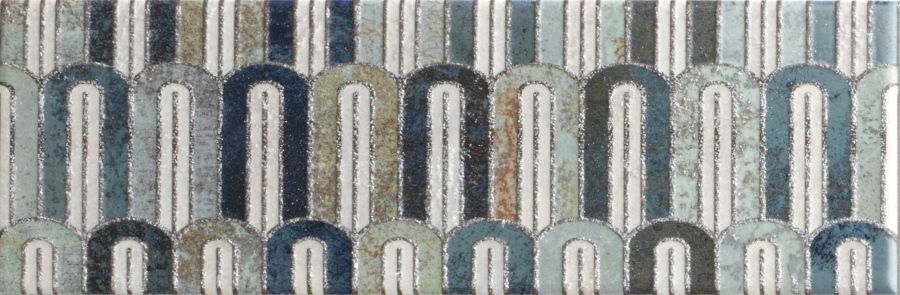 Керамическая плитка Керамическая плитка Bellagio Arco Blu 10x30 / коллекция BELLAGIO MAINZU / производитель Mainzu / страна Испания