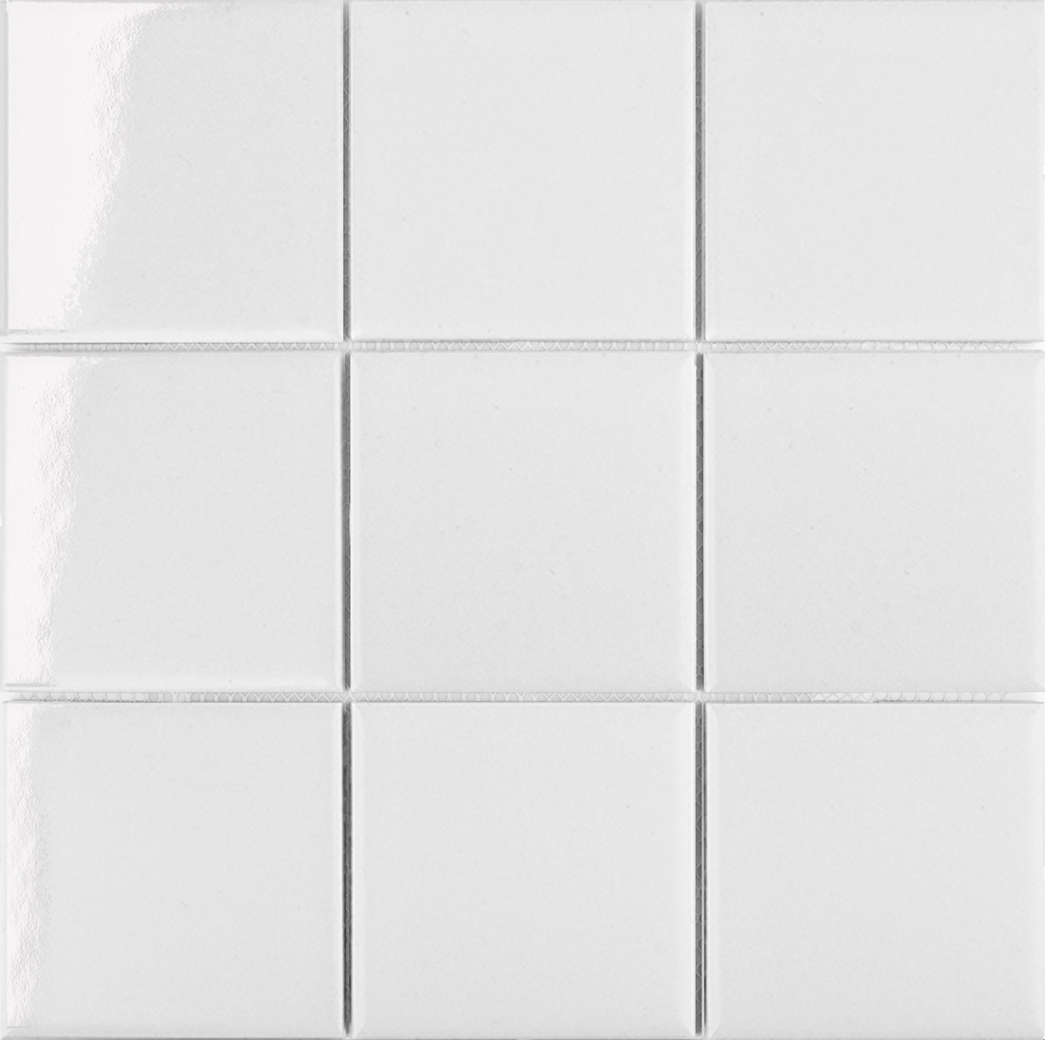 Мозаика Кер. мозаика 97x97 White Glossy (MH33800) 300х300х6 / коллекция HOMEWORK 10х10 см StarMosaic / производитель Starmosaic / страна Китай