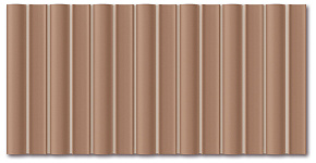 133423 Плитка FACES BARS TAN 12,5x25 см