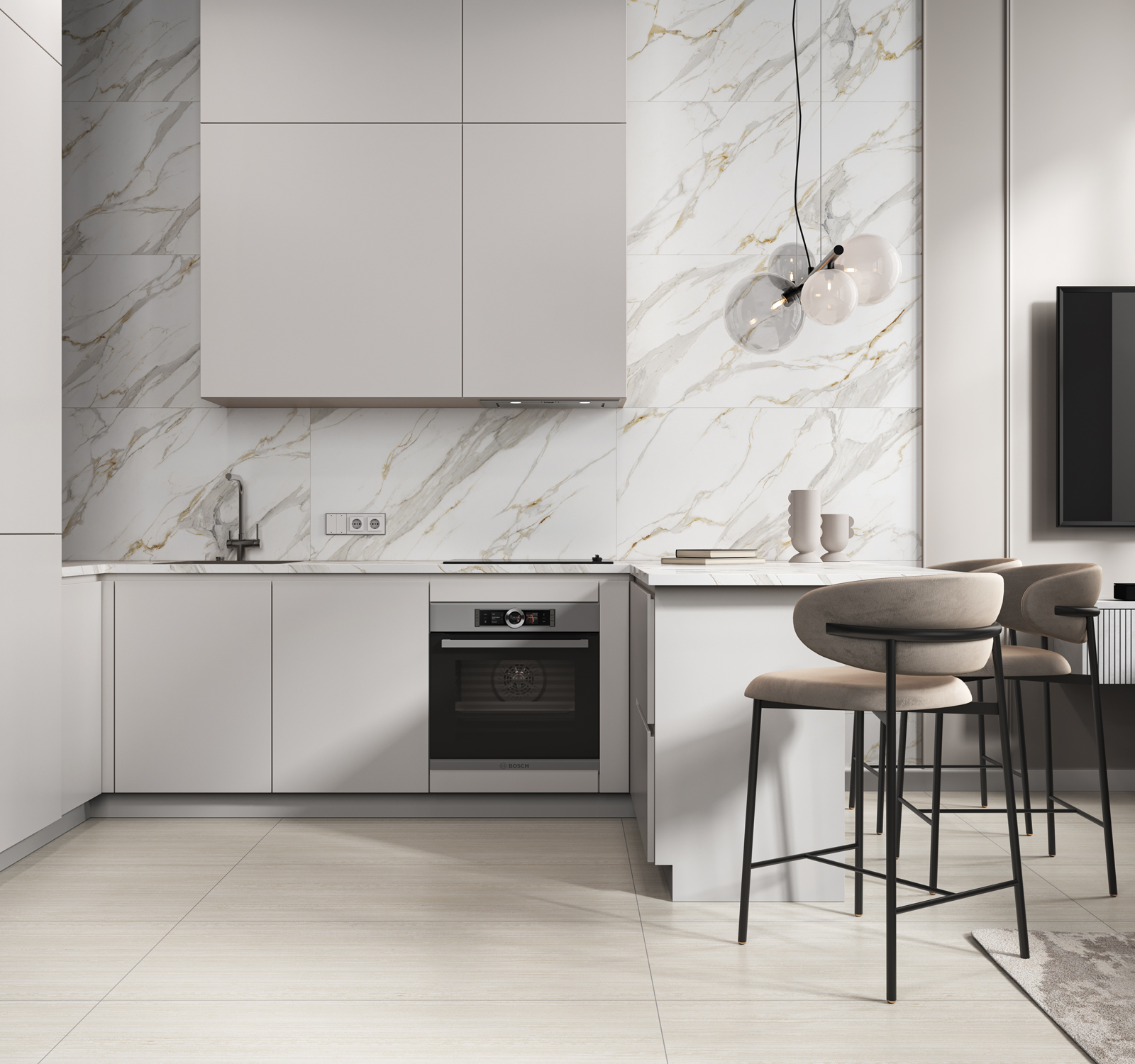 Керамогранит Керамогранит ZEUS SIMPLE TRAVERTINE MATT 60 x 120 Матовый / коллекция Zeus / производитель NT CERAMIC / страна 