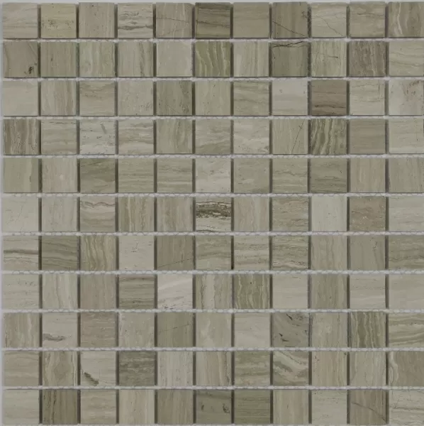 Мозаика Travertino Silver MAT 48x48x7 / коллекция Pietrine 7 mm / производитель Caramelle  LeeDo / страна Китай