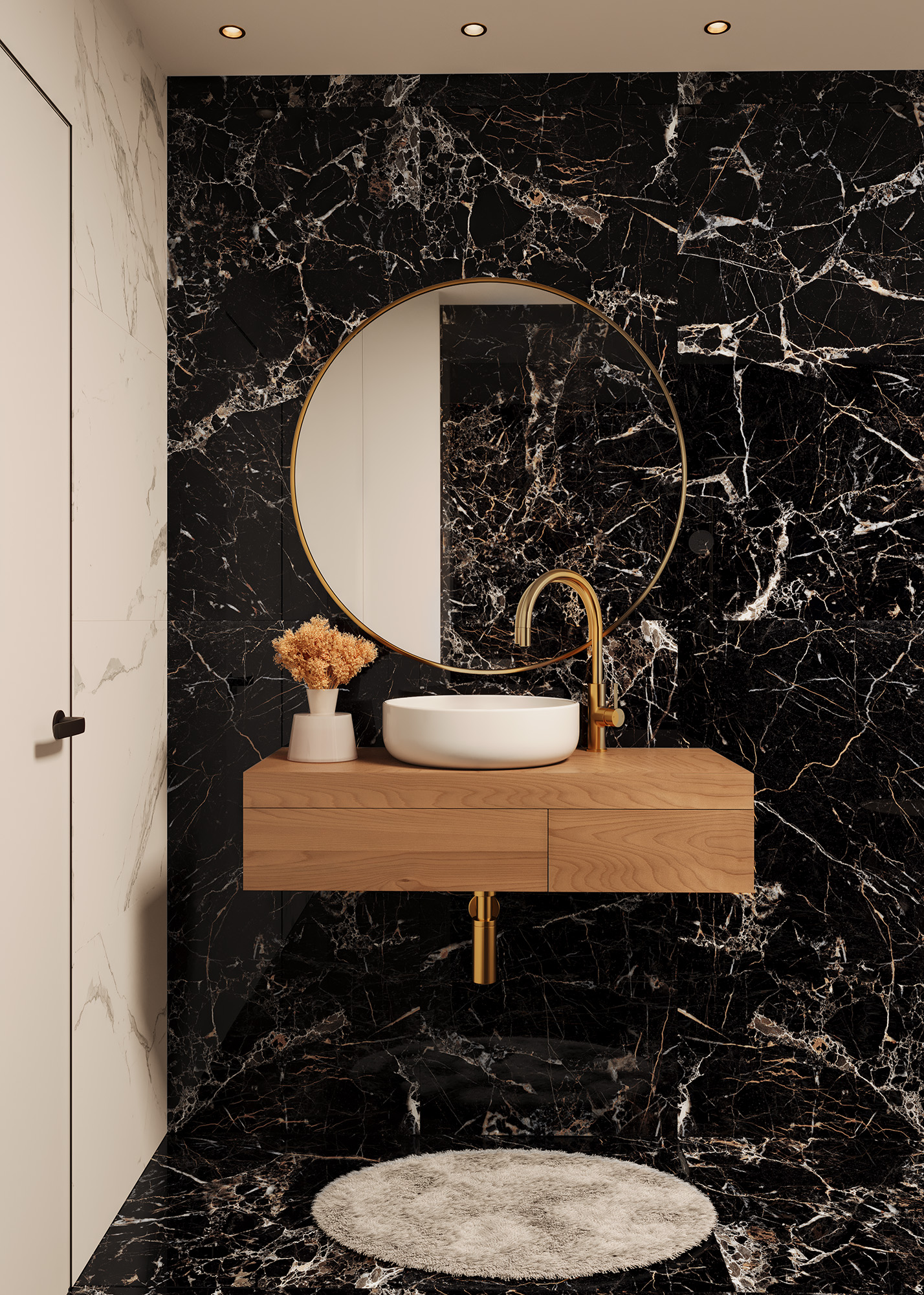 Керамогранит TORINO BLACK / коллекция arcadiaceramica / производитель Arcadia Ceramica / страна Индия