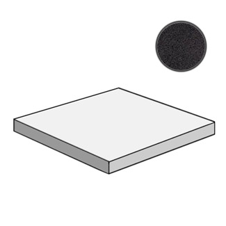 Керамическая плитка A0JG Ступень угловая BLAZE IRON SCALINO ANGOLARE 37,5x37,5 см / коллекция BLAZE / производитель Atlas Concorde Italy / страна 