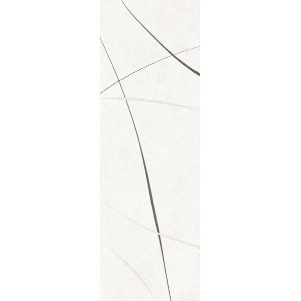 Керамогранит Плитка настенная Флокк 7С белый 30х90 (1,35м2/48,6м2) / коллекция Флокк 30х90 / производитель Керамин / страна Беларусь