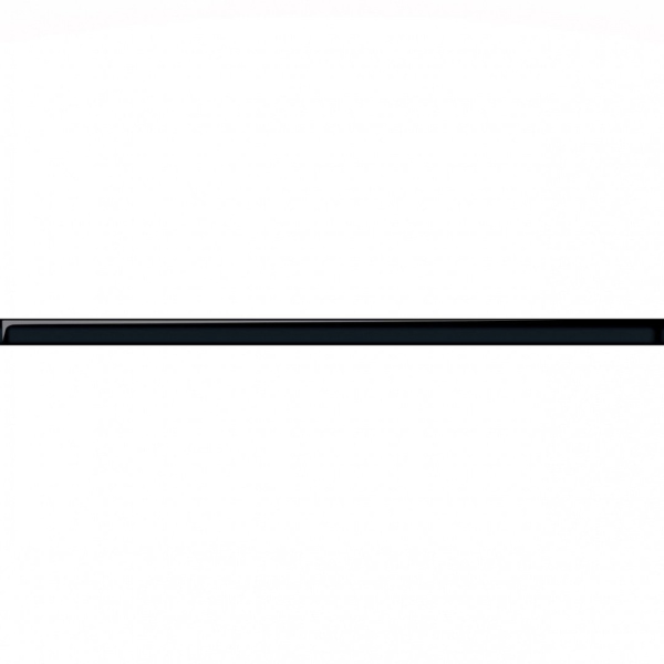 Керамогранит Бордюр керамический черный 1х60 (100шт) / коллекция Гладкий бордюр / производитель РосДекор / страна Россия