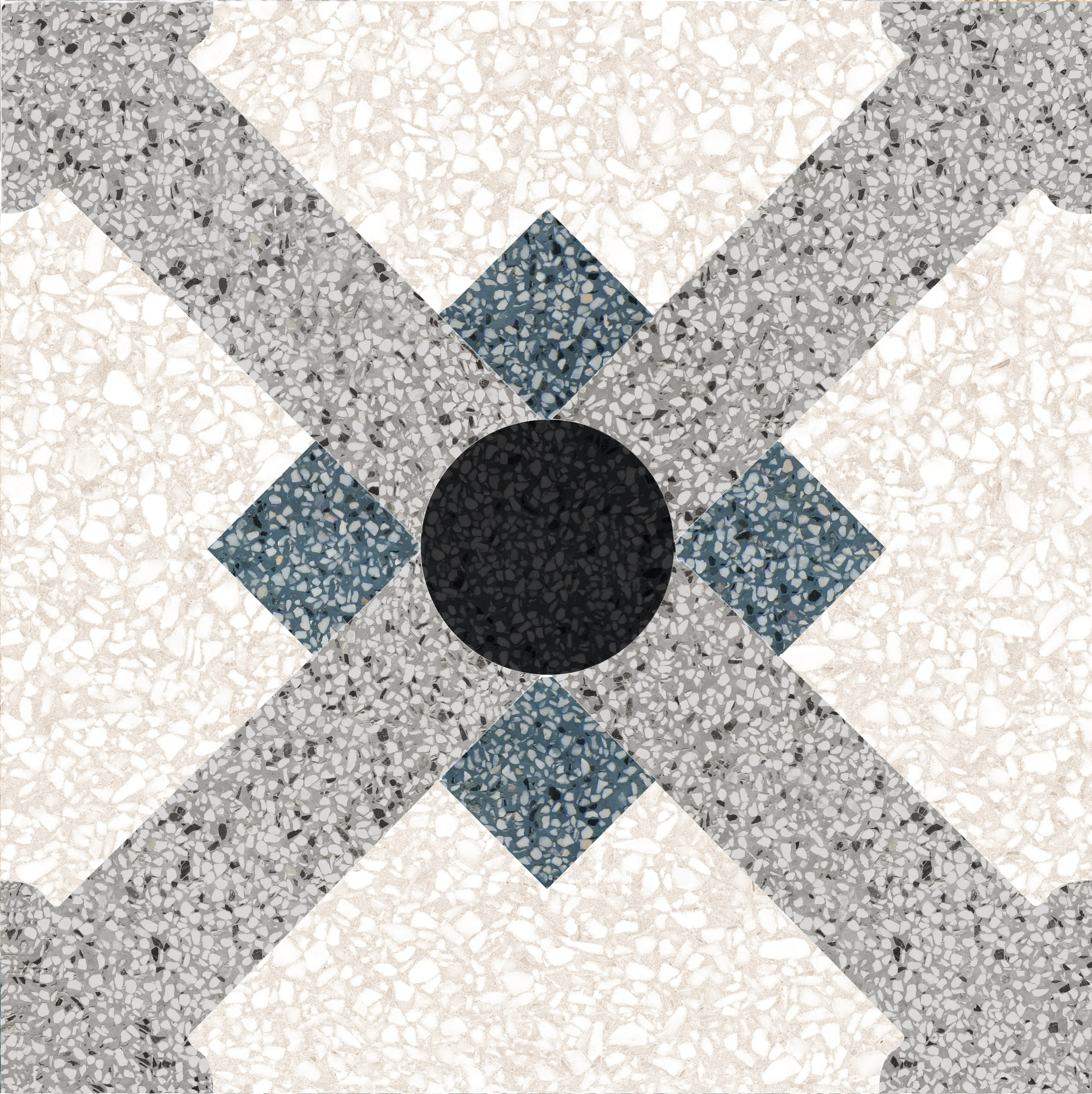 Керамогранит Плитка из керамогранита Creto Point 20x20 разноцветный (DB_043) / коллекция POINT Creto / производитель Creto / страна Россия