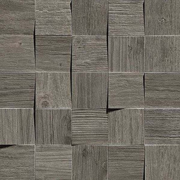Мозаика AMV4 Мозаика AXI GREY TIMBER MOSAICO 3D 35x35 см / коллекция AXI / производитель Atlas Concorde Italy / страна 