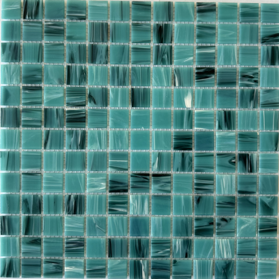 Мозаика PIX131 из стекла, чип 23x23 мм, сетка 327х327х4 мм / коллекция Pixmosaic / производитель Pixmosaic / страна 