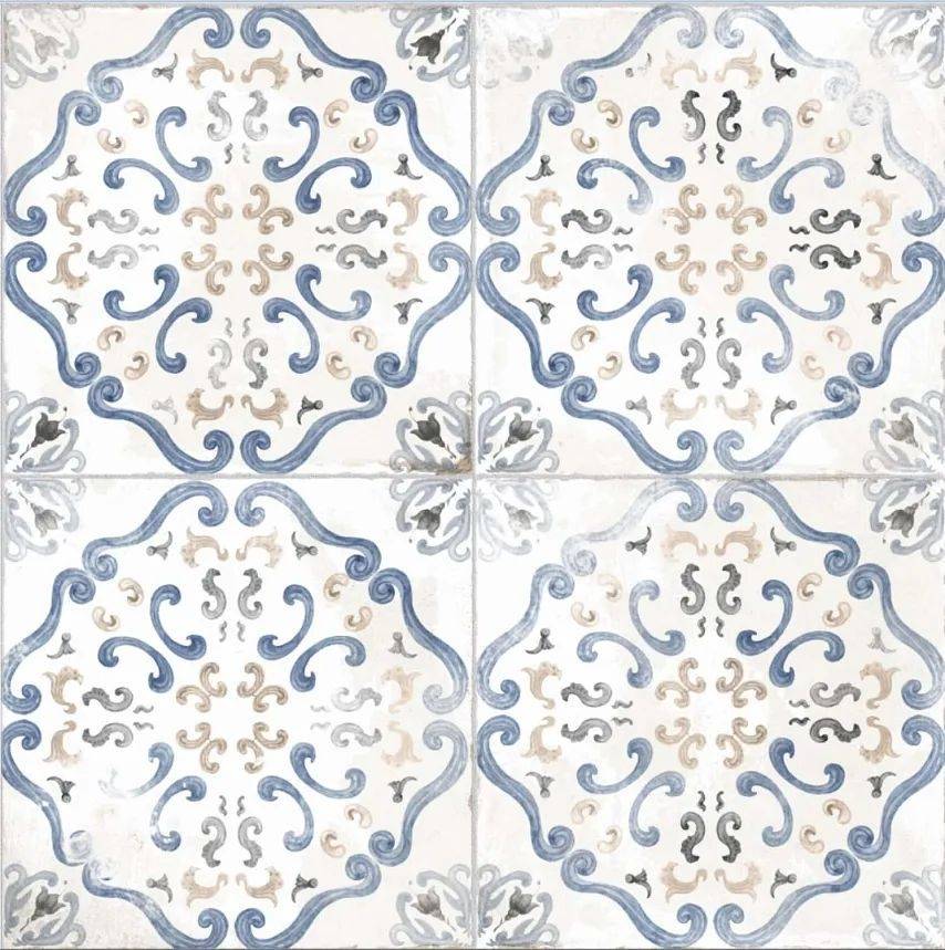 Керамогранит Керамогранит El Molino Alice Azul 58x58 (1,00) / коллекция rkeramika Alice / производитель El Molino / страна Испания