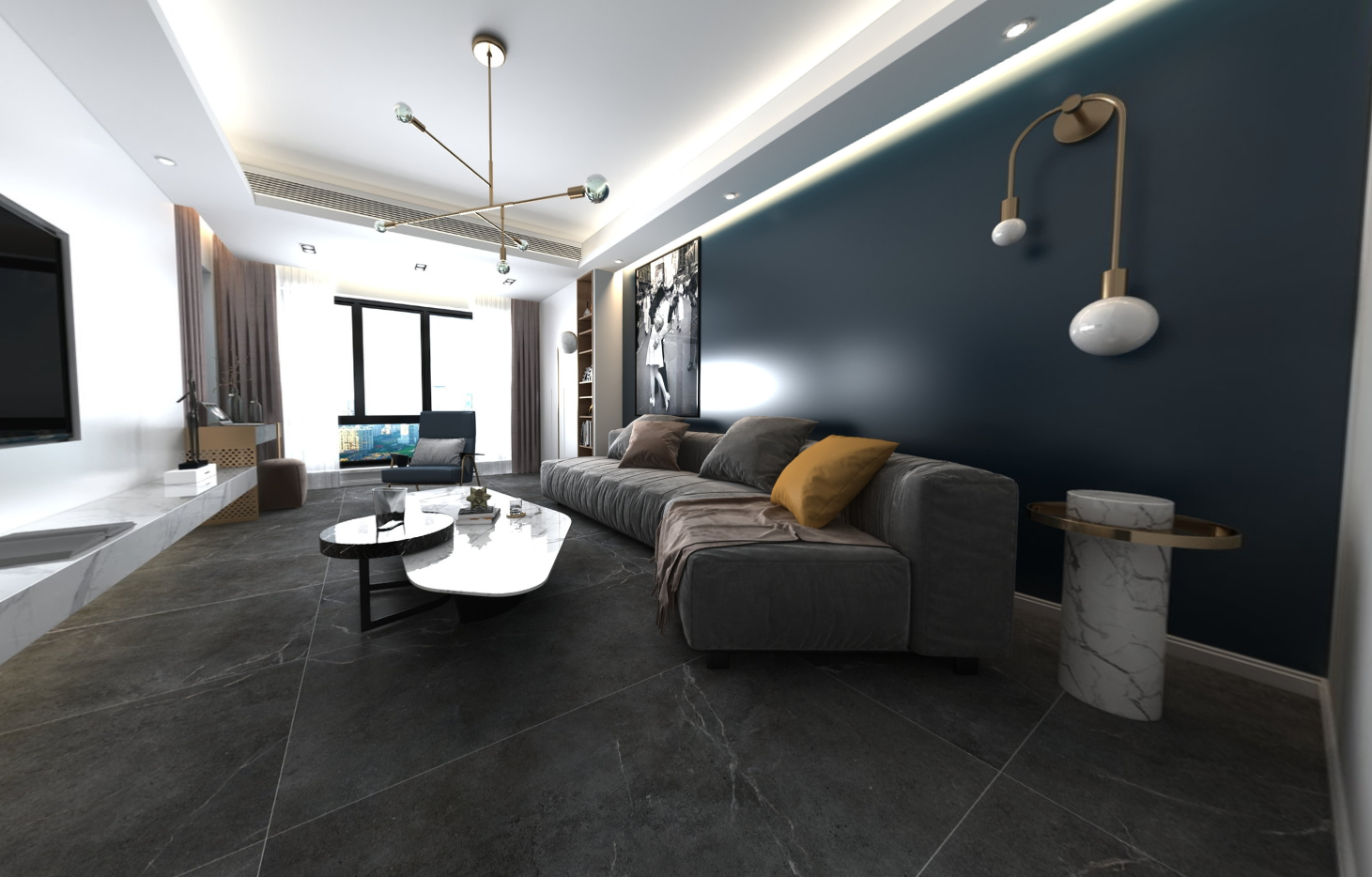 Керамогранит Керамогранит YJM612G09 60х120 Ultra Sattin Carving / коллекция Плитка Китай / производитель PLITKA PLUS / страна Китай