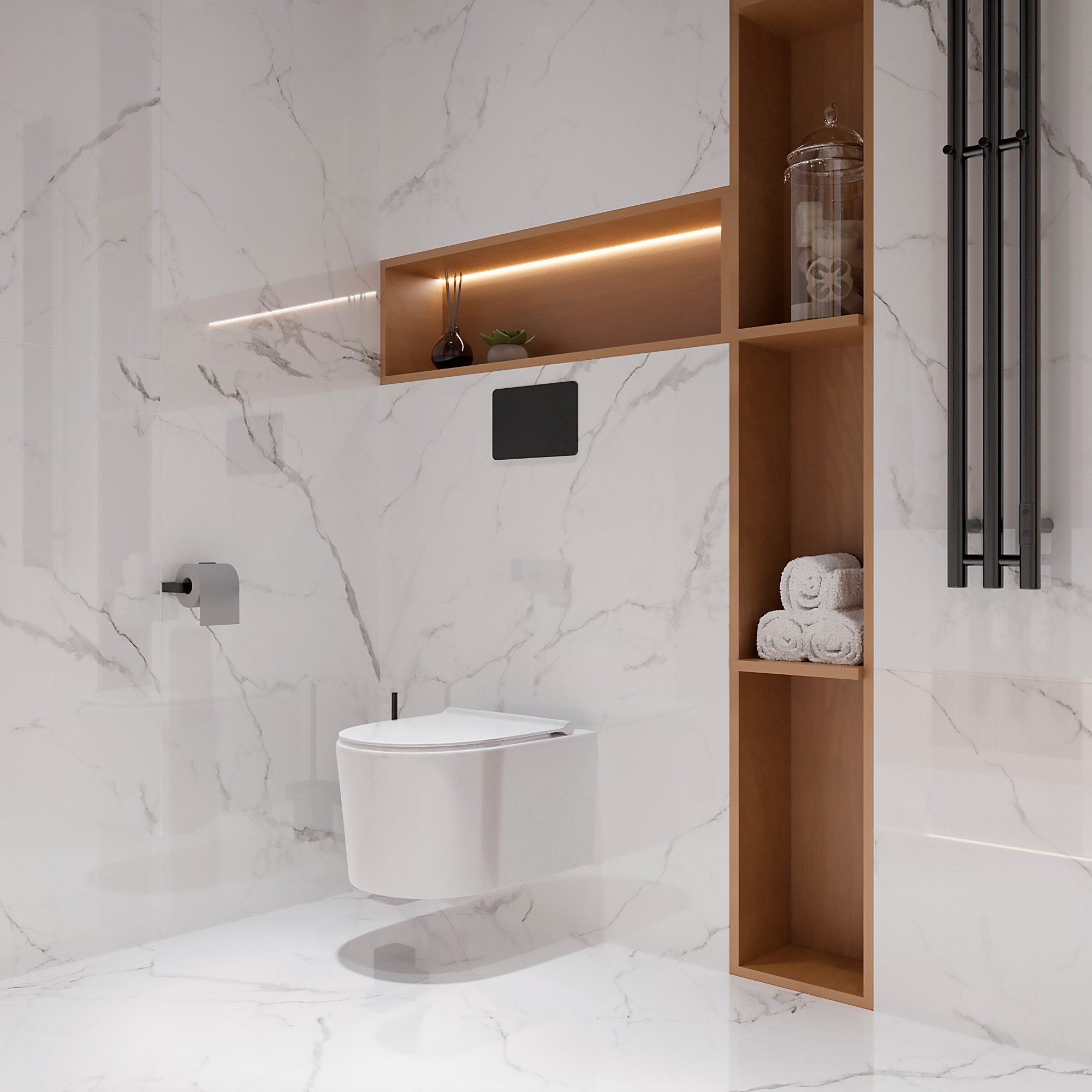 Керамогранит STATUARIO FINE / коллекция arcadiaceramica / производитель Arcadia Ceramica / страна Индия