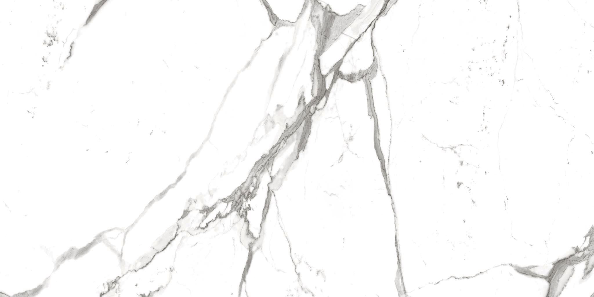 Керамогранит R_PR2001 Керамогранит Alps Statuario 60*120см Polished 1,44м2 / коллекция Alps Statuario Royce / производитель Royce / страна Индия