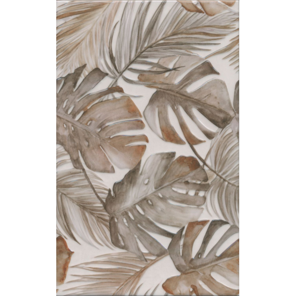 Керамогранит 6412 Плитка настенная Левада коричневый 25х40 (1м2/72м2/72уп) / коллекция Левада 25х40 NEW 2022 / производитель Kerama Marazzi / страна Россия