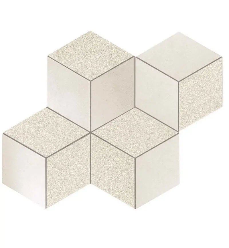 Мозаика AUN1 Мозаика напольная KONE WHITE MOSAICO ESAGONO 30x35 см / коллекция KONE / производитель Atlas Concorde Italy / страна 