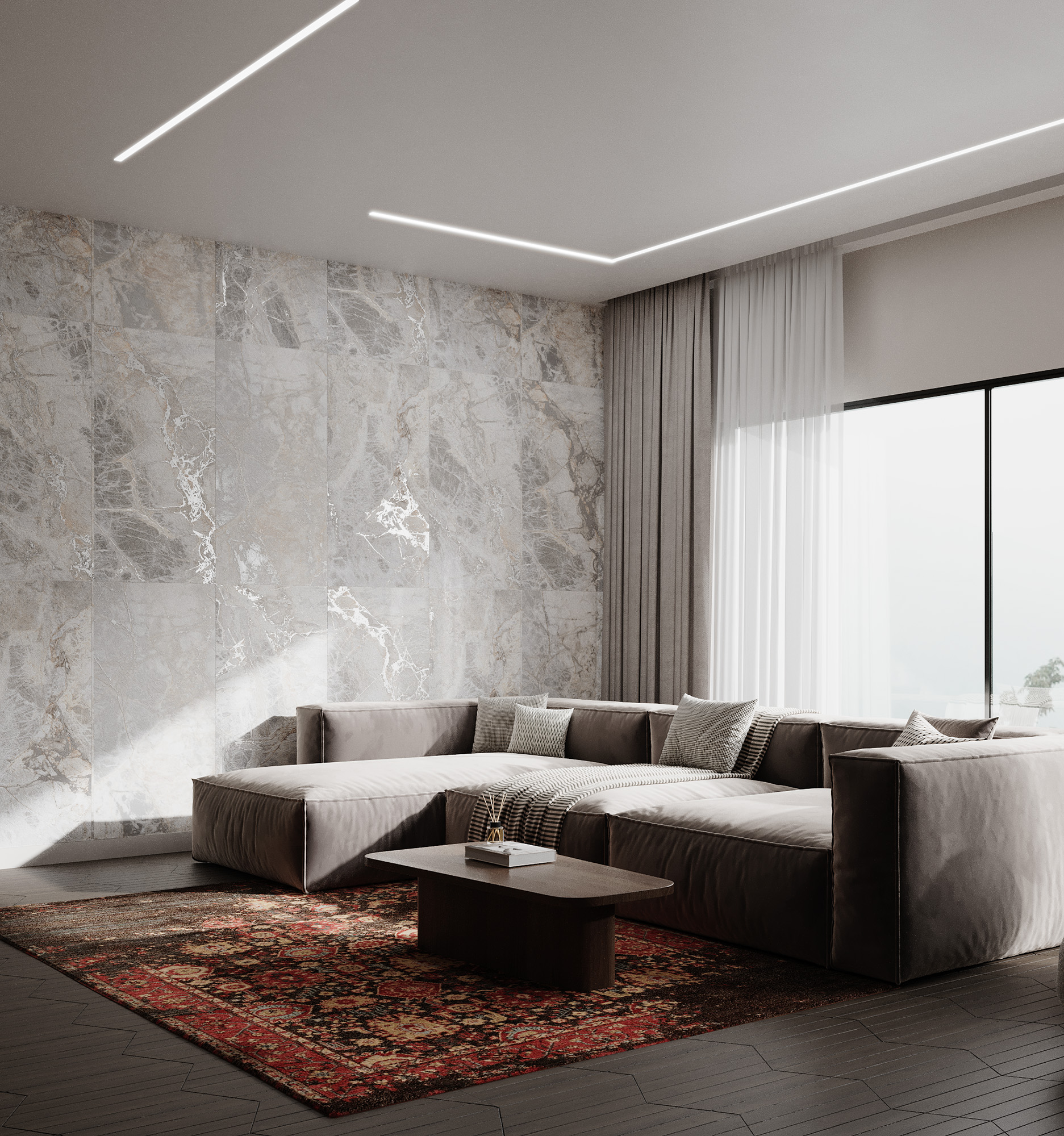 Керамогранит CREDAL SMOKE / коллекция arcadiaceramica / производитель Arcadia Ceramica / страна Индия