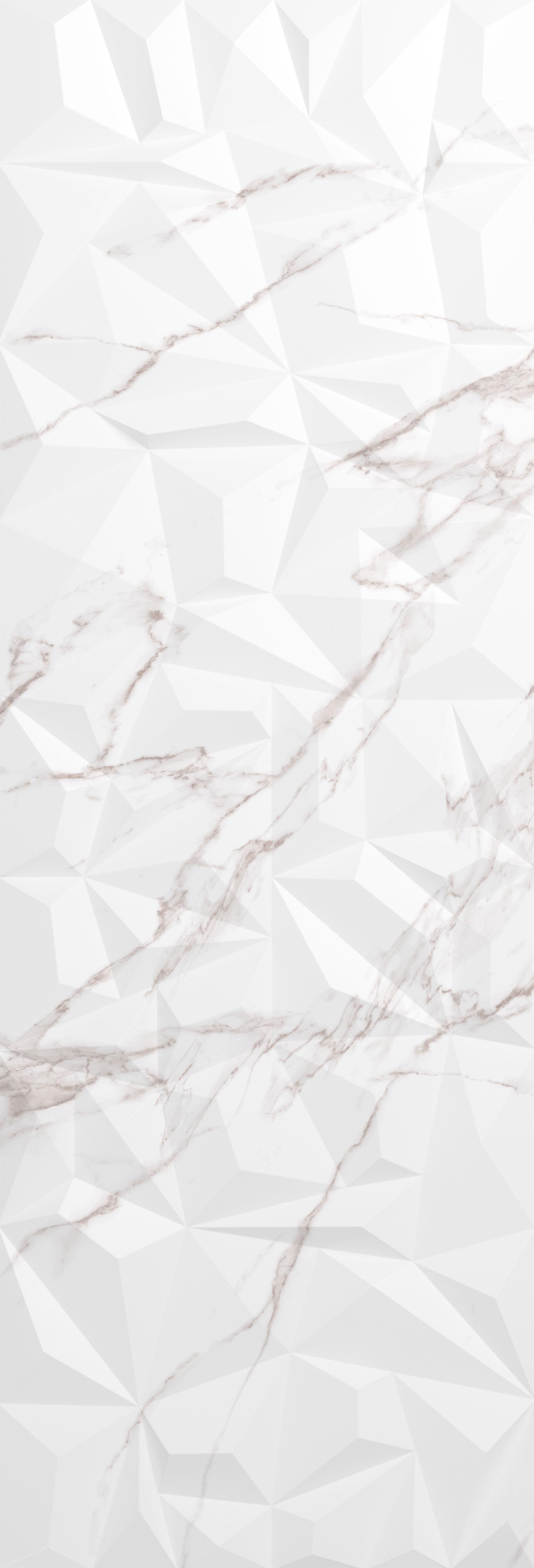 Керамическая плитка Декор Lazzaro Crystal Pearl W M/STR 30х90 R Glossy 1 / коллекция Creto / производитель Creto / страна Россия