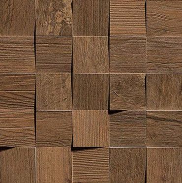 Мозаика AMV9 Мозаика AXI DARK OAK MOSAICO 3D 35x35 см / коллекция AXI / производитель Atlas Concorde Italy / страна 