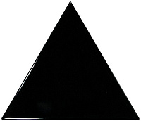 23821 Плитка SCALE TRIANGOLO BLACK 10,8x12,4 см