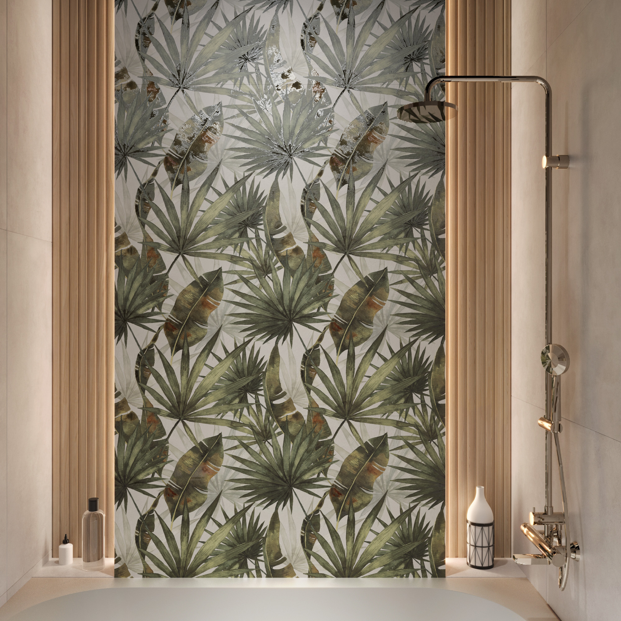 Керамогранит BIERZO WHITE DECOR / коллекция arcadiaceramica / производитель Creanza / страна Индия
