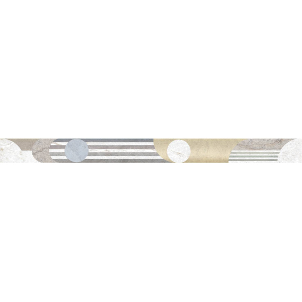 Керамическая плитка Бордюр Андорра G1 5х60 (22шт) / коллекция АНДОРРА AXIMA / производитель AXIMA / страна Россия