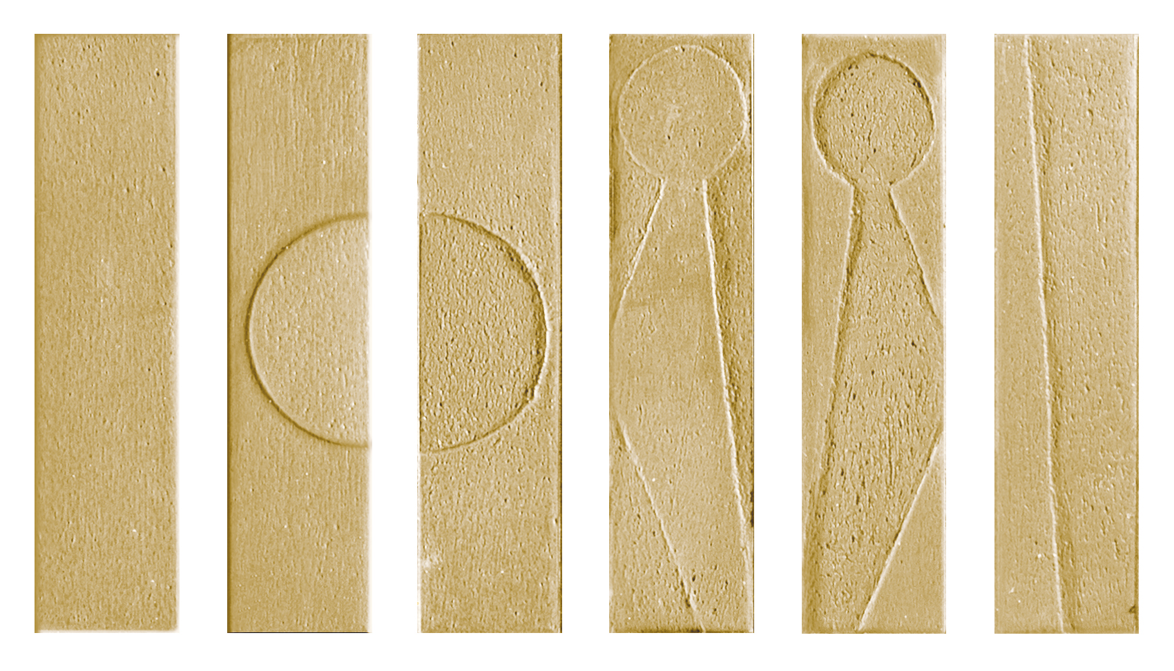 Керамогранит KOINE ALPHABET OCRA 4,5X18,6 / коллекция KOINE Settecento / производитель Settecento / страна Италия