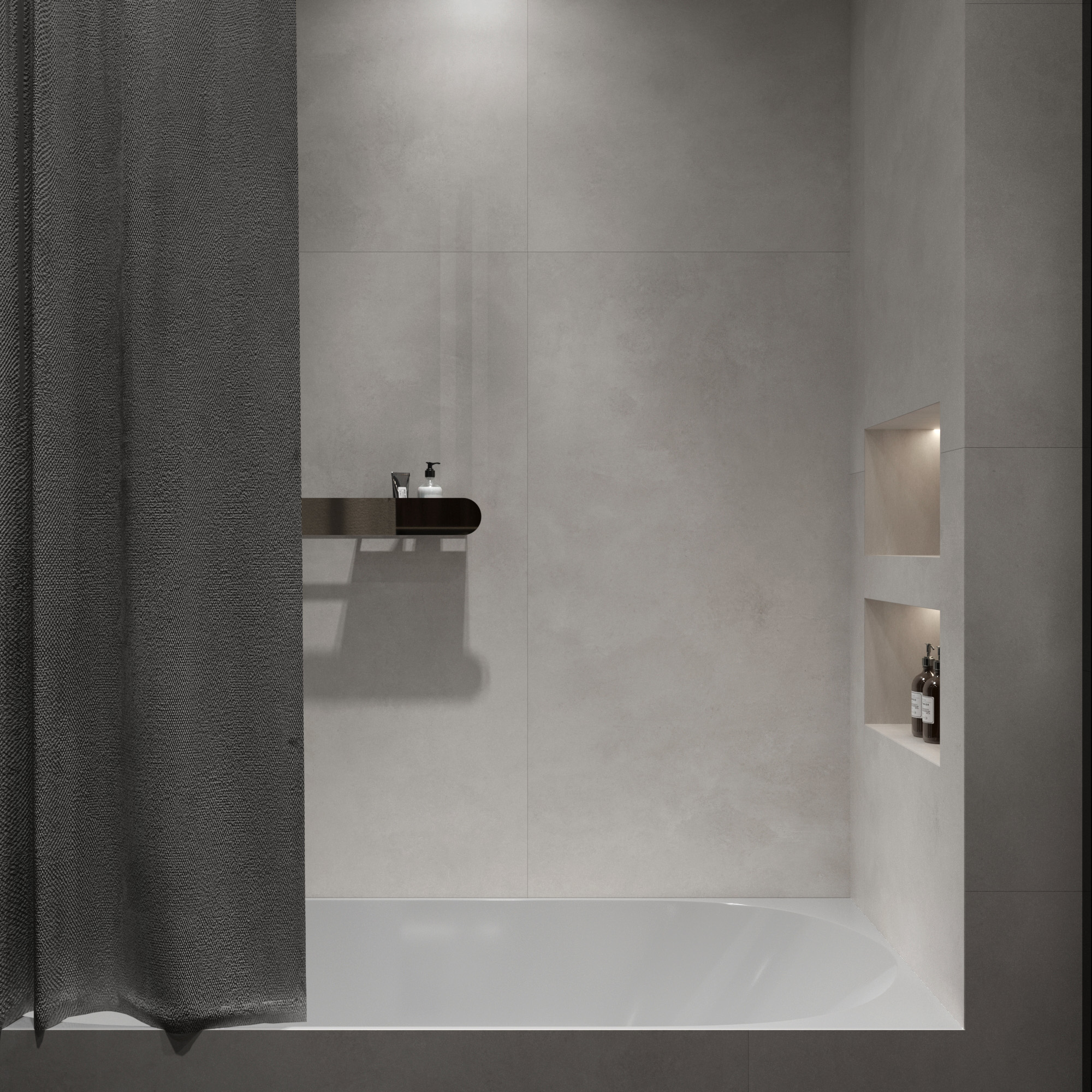 Керамогранит CEMENT SILVER GREY / коллекция arcadiaceramica / производитель Creanza / страна Индия