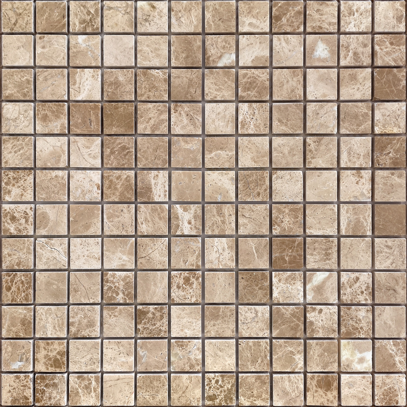 Мозаика Emperador Light POL 23x23x7 / коллекция Pietrine 7 mm / производитель Caramelle  LeeDo / страна Китай