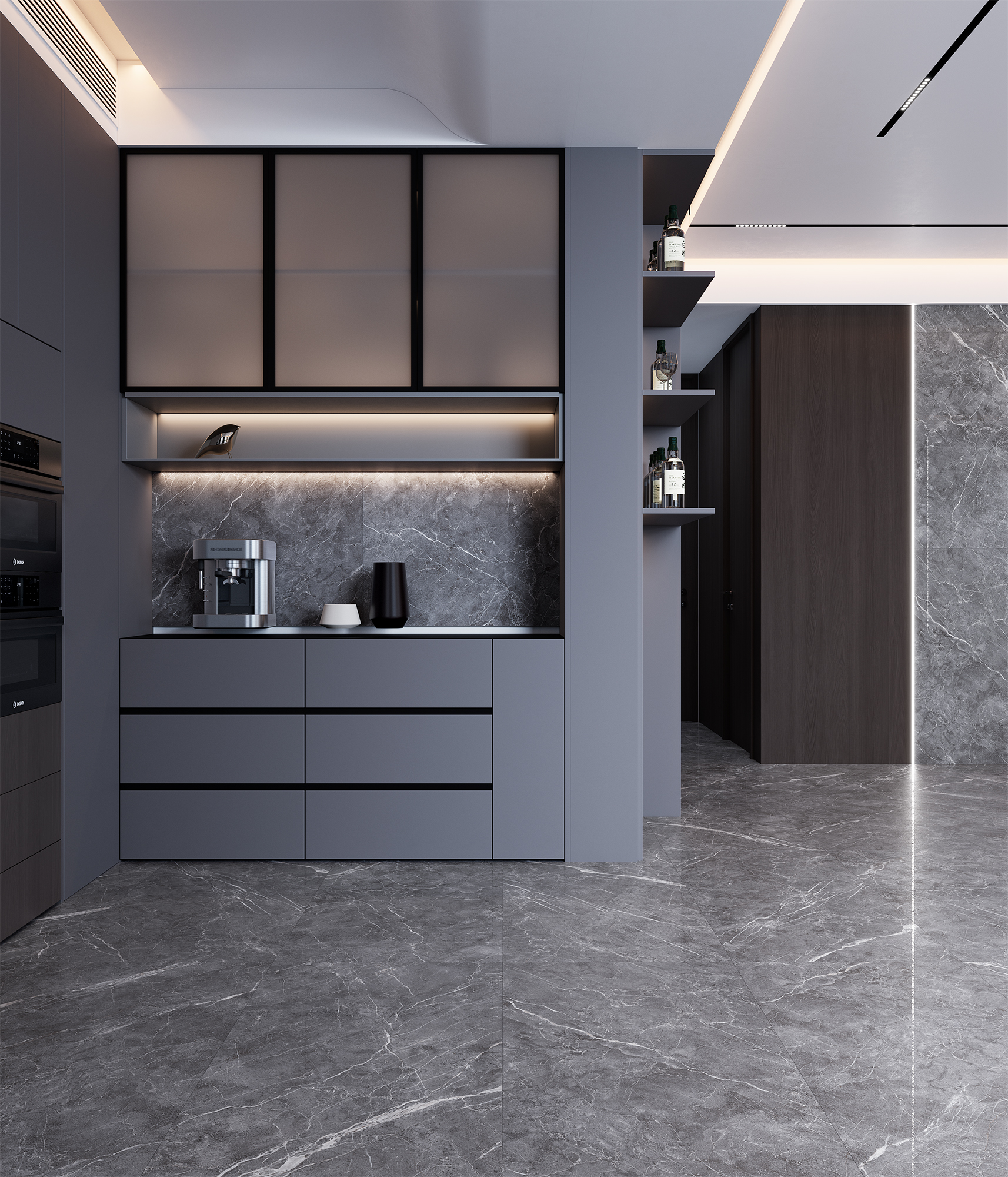 Керамогранит ESPERIA GRIGIO LAPPATO / коллекция arcadiaceramica / производитель Arcadia Ceramica / страна Индия