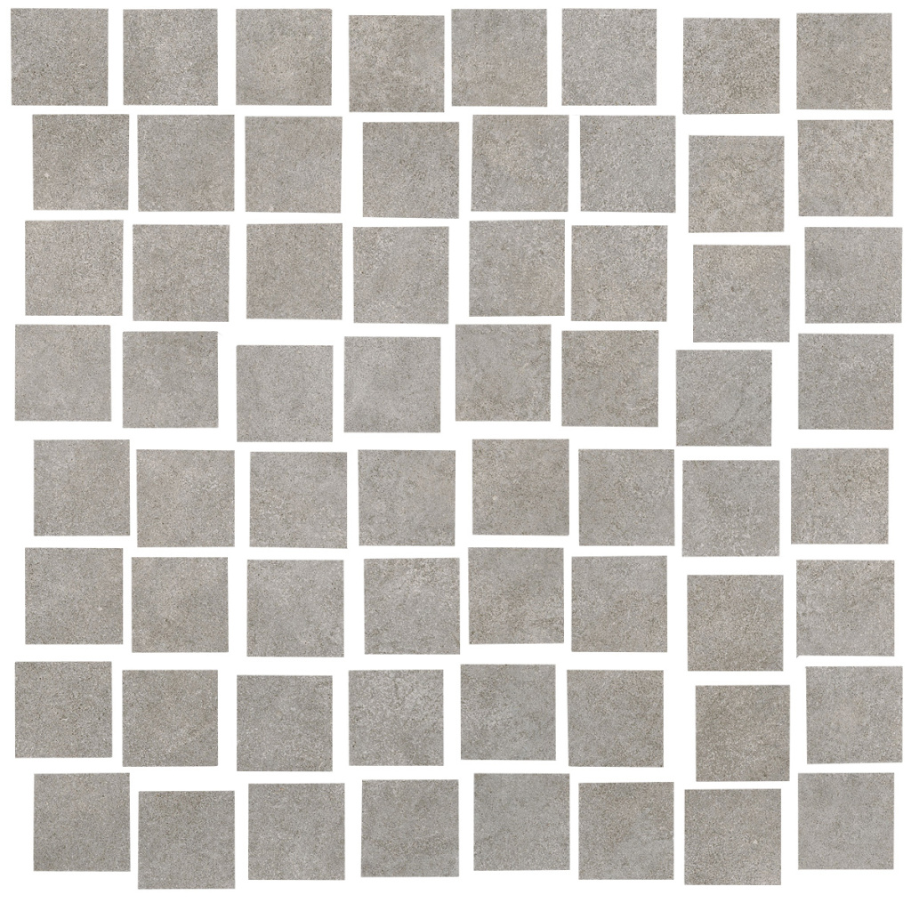 Керамическая плитка Керамогранит Kovo Moved Mosaic Silver Anti-Slip 30x30 / коллекция Kovo / производитель Living Ceramics / страна Испания