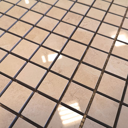 Мозаика Venezia Beige POL мозаика 23x23 / коллекция Marble Venezia / производитель Caramelle  LeeDo / страна Китай