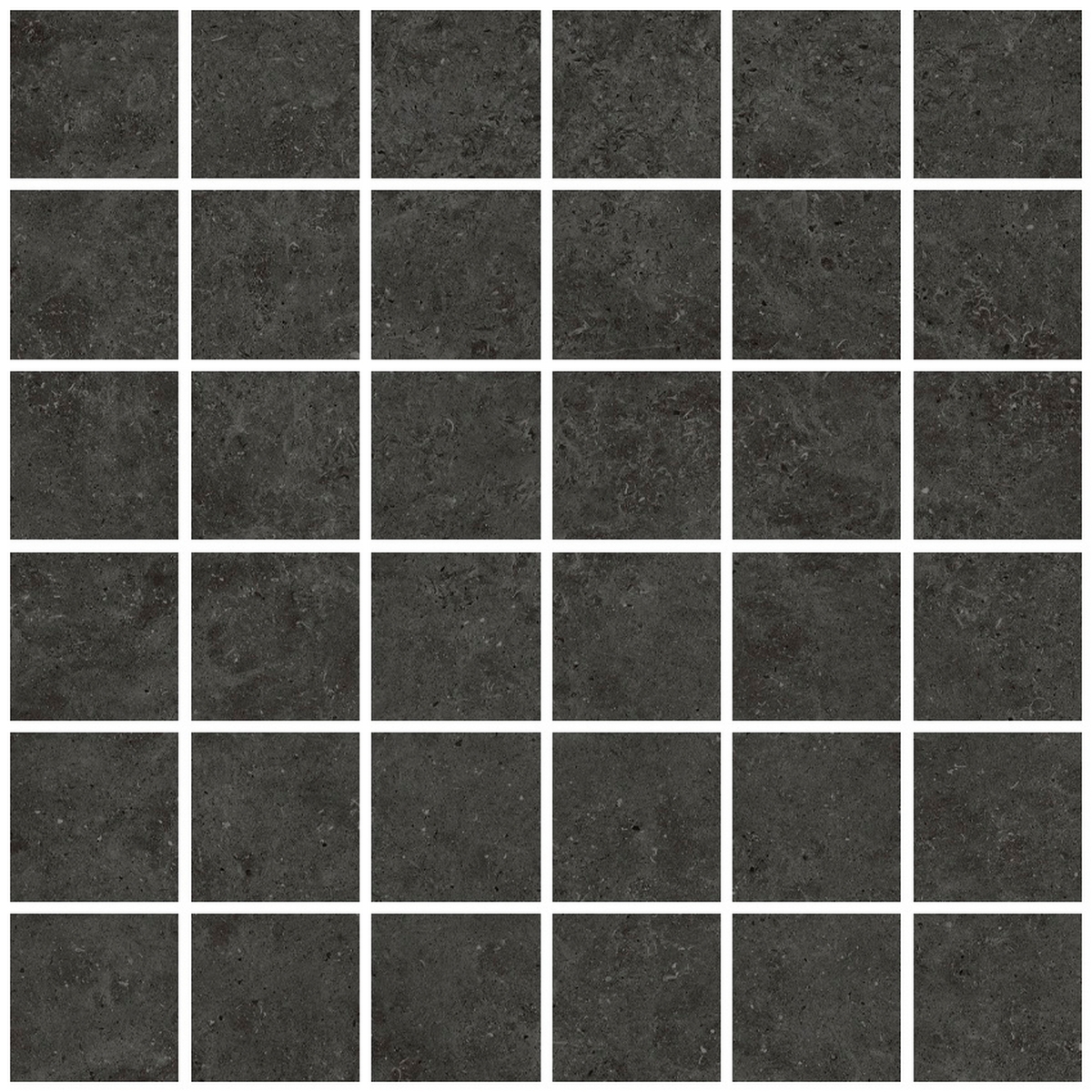 Керамическая плитка Керамогранит Bera&Beren Black Mosaic 55 Anti-Slip 30x30 / коллекция Bera&Beren / производитель Living Ceramics / страна Испания