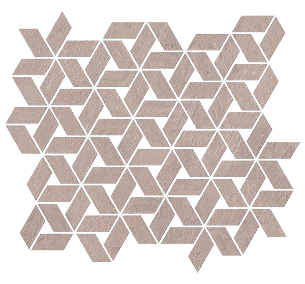 Керамогранит Мозаика RAW ROSE TWIST,  8.5мм, 35.8x31 (9RTR) / коллекция RAW / производитель Atlas Concorde Italy / страна Италия