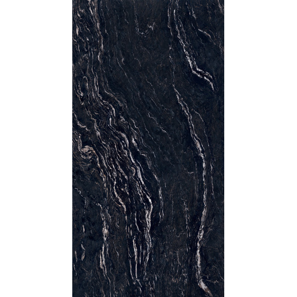 Керамогранит Керамогранит SENSI GEMS TITANIUM BLACK  LUX+ RET 160X320 / коллекция SENSI GEMS ABK / производитель ABK / страна Италия