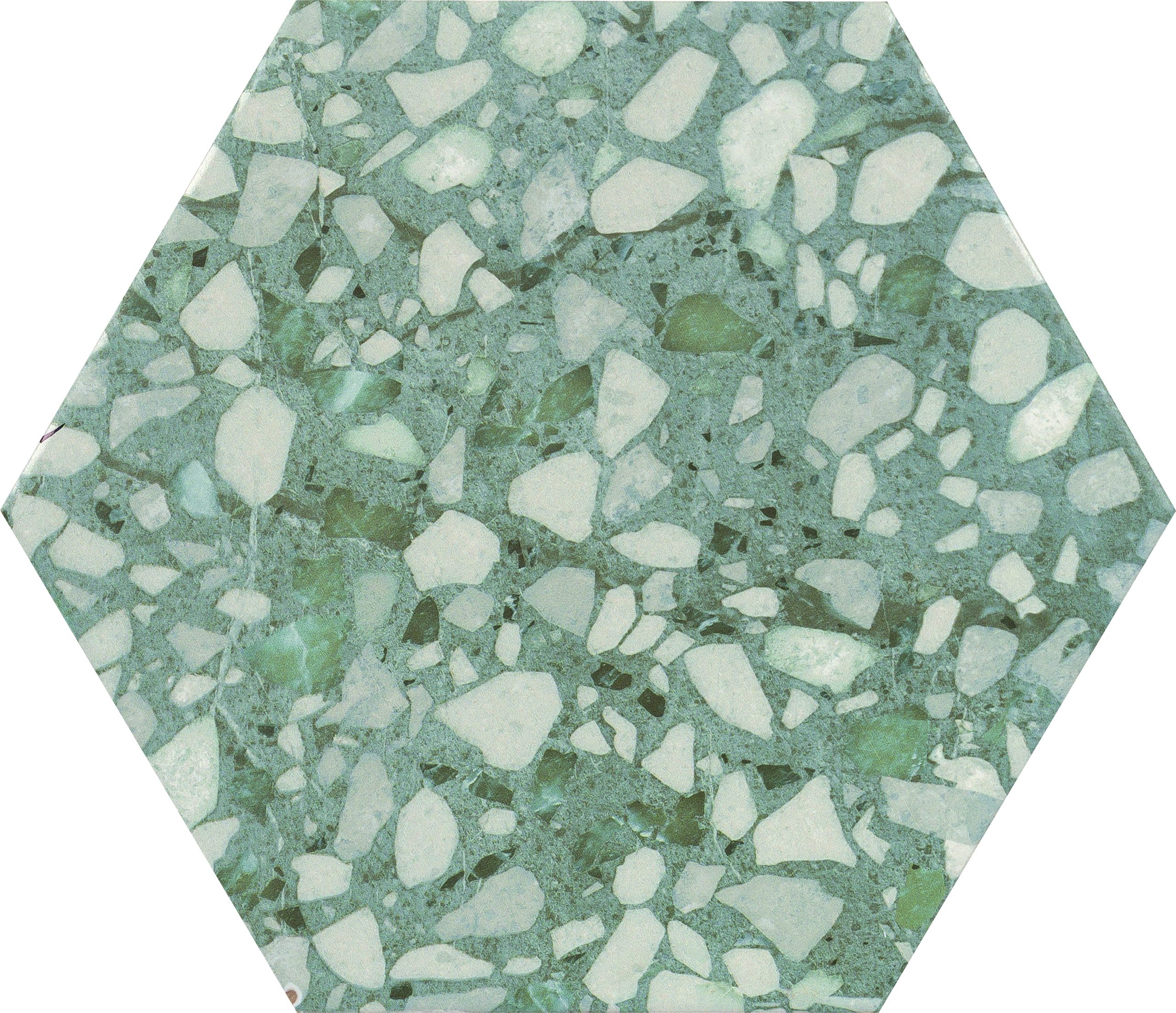 Керамическая плитка SIX Terazzo Sage керамический гранит 23*27 / коллекция Six / производитель  / страна 