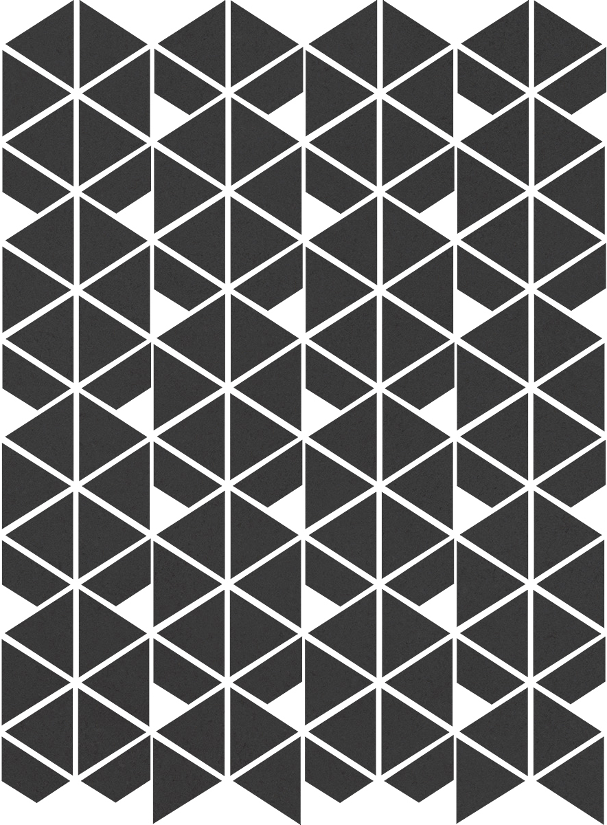 Керамическая плитка Керамогранит Cava Black Mosaic. E. 22.8x27.8 / коллекция CAVA / производитель Living Ceramics / страна Испания