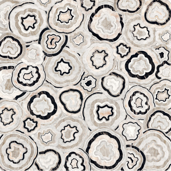 Керамогранит Декор SENSI GEMS MULTIQUARTZ LUX 120Х120 / коллекция SENSI GEMS ABK / производитель ABK / страна Италия