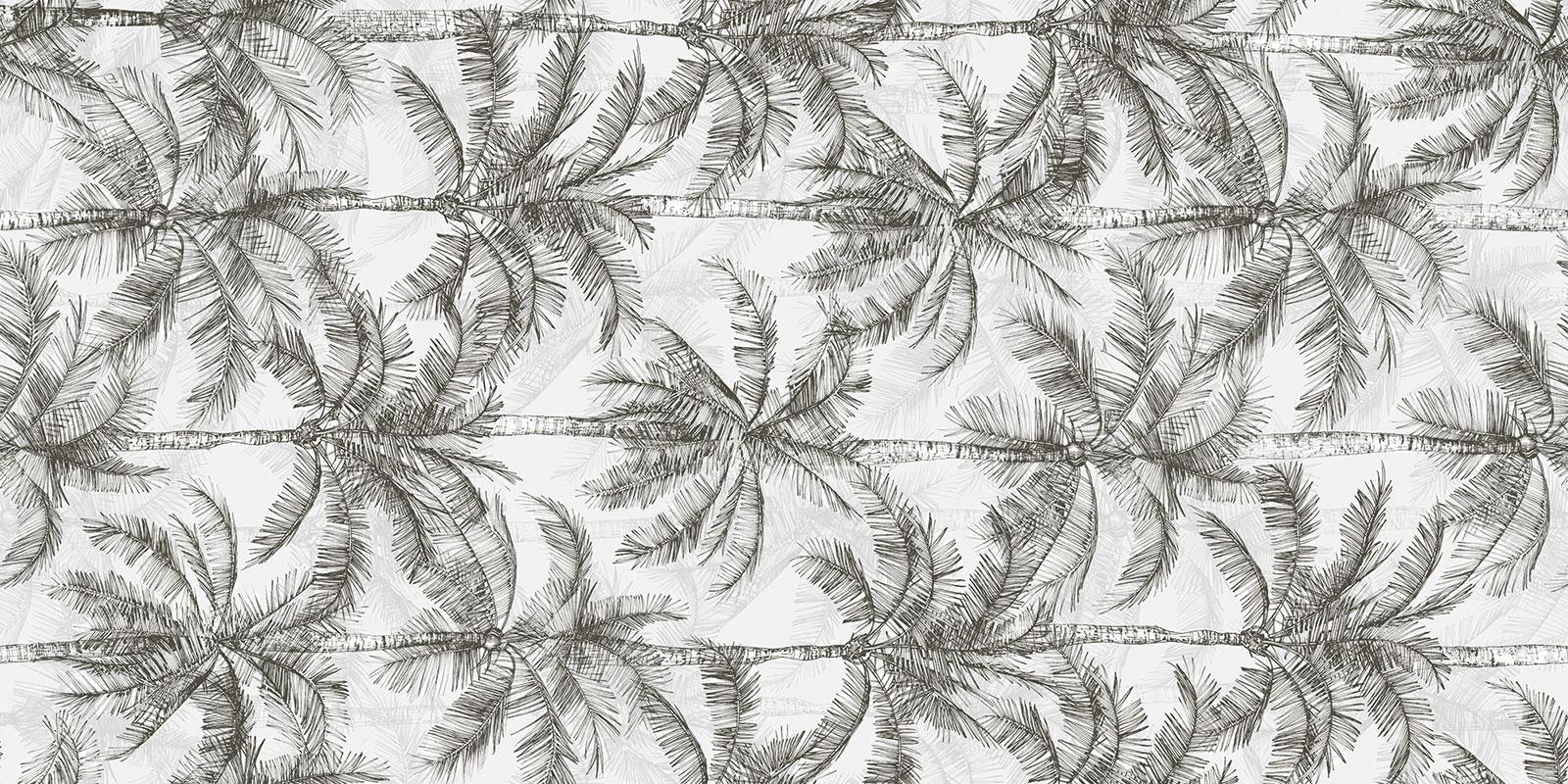 Керамическая плитка LUDO BIANCO DEC PALMETTA RET 60x120  7 мм / коллекция Ludo / производитель globusceramica / страна 