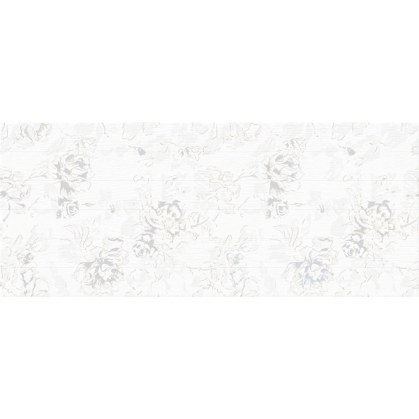 Керамогранит Декор Bianca white белый 01 25х60 (6шт) / коллекция Bianca 25х60 2019 / производитель Gracia Ceramica / страна Россия