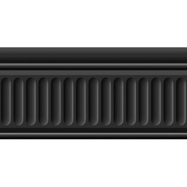 Керамогранит 19049\3F бордюр Бланше черный  структурированный 9,9х20 (34шт) / коллекция Бланше 9,9х20 / производитель Kerama Marazzi / страна Россия