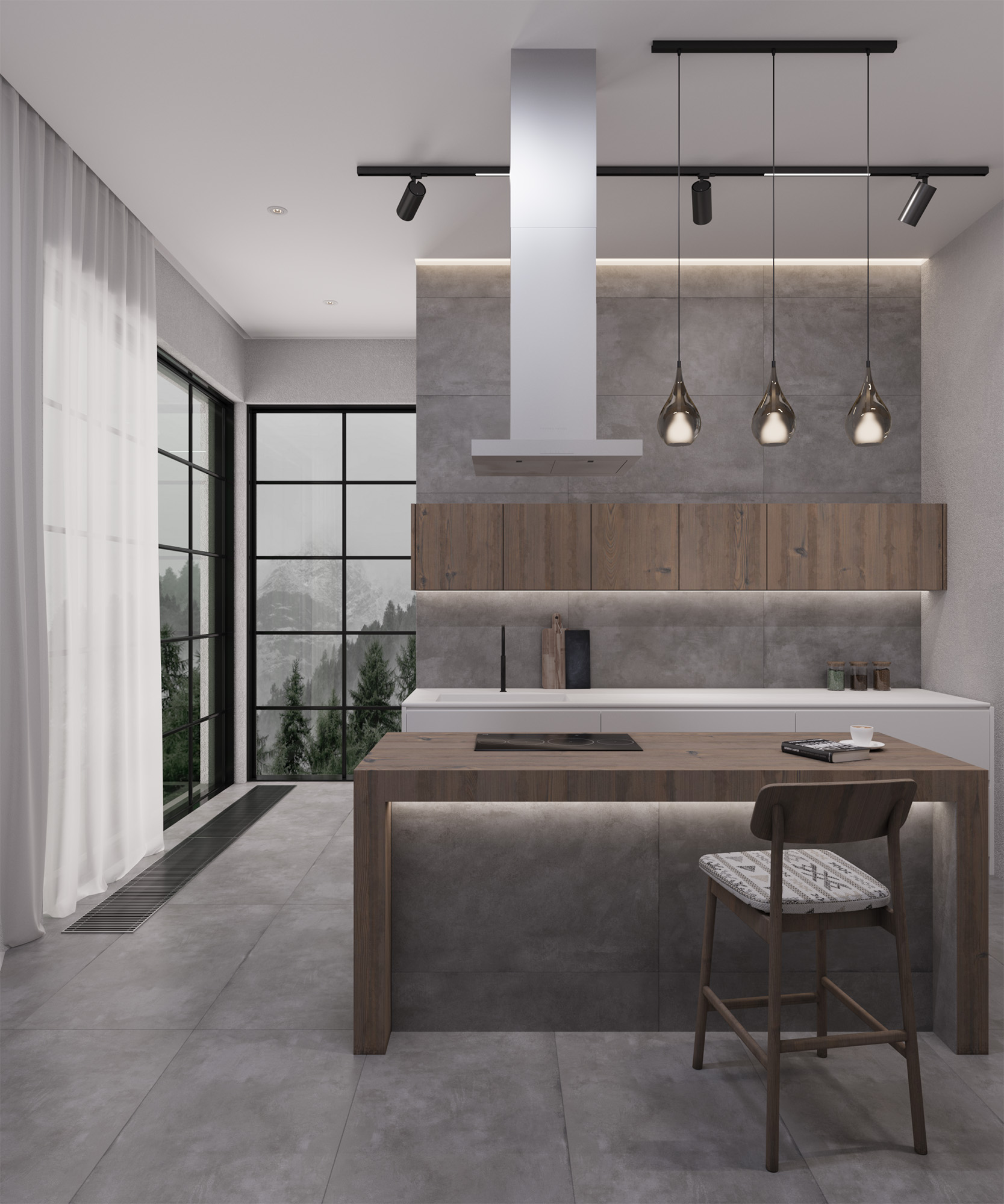 Керамогранит CEMENTUM GRIS / коллекция arcadiaceramica / производитель Arcadia Ceramica / страна Индия