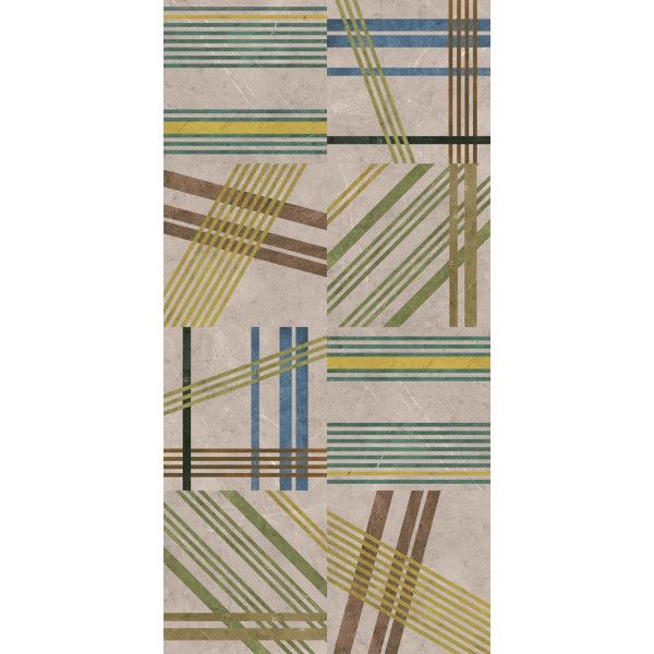 Керамогранит Керамическая плитка W&S D POP MARBLE GREY  120x240 / коллекция WIDE&STYLE ABK / производитель ABK / страна Италия